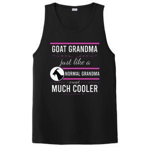 Goat Grandma Goat Lady Mother's Day Goat Lover Mother Women PosiCharge Competitor Tank