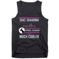 Goat Grandma Goat Lady Mother's Day Goat Lover Mother Women Tank Top