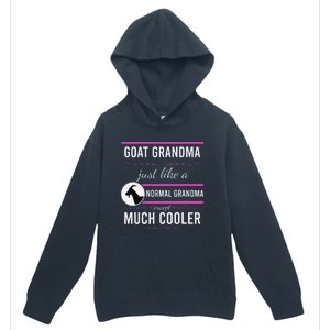 Goat Grandma Goat Lady Mother's Day Goat Lover Mother Women Urban Pullover Hoodie