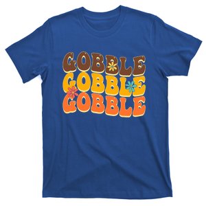 Gobble Gobble Gobble Retro Funny Thanksgiving (1) Cute Gift T-Shirt