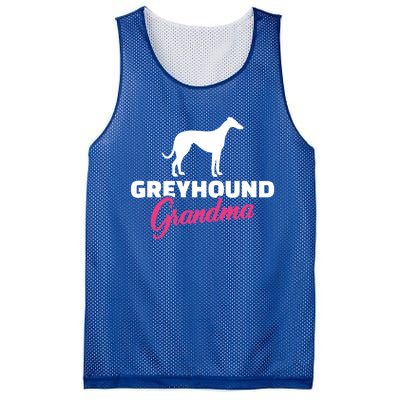 Greyhound Grandma Gift Mesh Reversible Basketball Jersey Tank