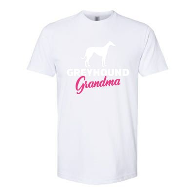 Greyhound Grandma Gift Softstyle CVC T-Shirt