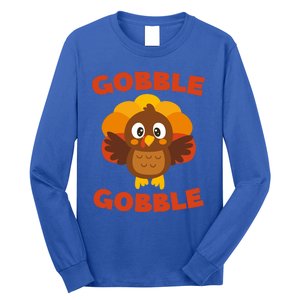 Gobble Gobble Gift Thanksgiving Day Cool Gift Funny Gift Long Sleeve Shirt