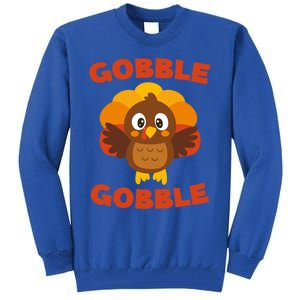 Gobble Gobble Gift Thanksgiving Day Cool Gift Funny Gift Tall Sweatshirt