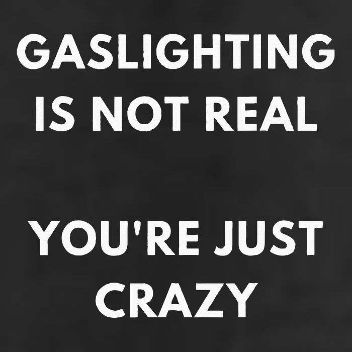 Gaslight Gaslighting Gatekeep Is Not Real You Are Crazy Lone Beanie