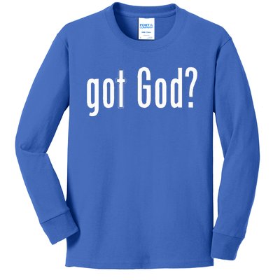 Got God Kids Long Sleeve Shirt