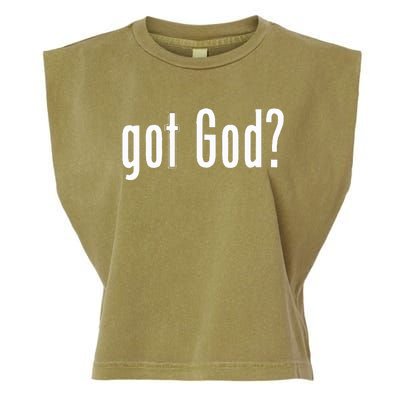 Got God Garment-Dyed Women's Muscle Tee