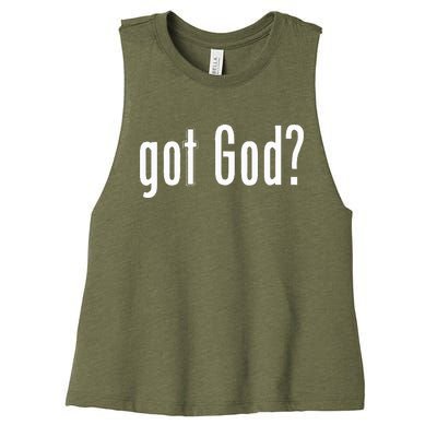 Got God Women's Racerback Cropped Tank