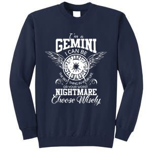 Gemini Gift Tall Sweatshirt