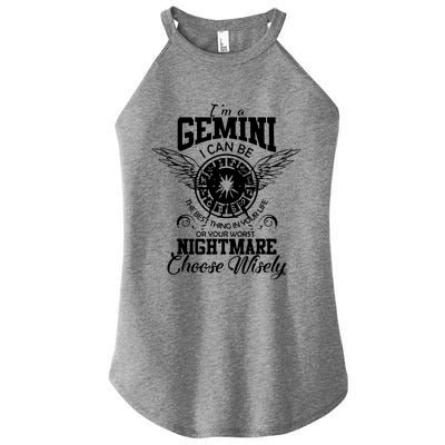 Gemini Gift Women’s Perfect Tri Rocker Tank