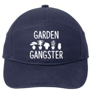 Garden Gangster Gardening Shirts For Gardeners 7-Panel Snapback Hat