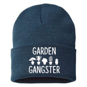 Garden Gangster Gardening Shirts For Gardeners Sustainable Knit Beanie