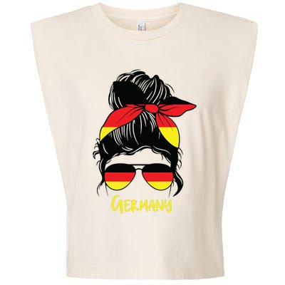 German Girl Germany Girl Dutch Woman Flag Garment-Dyed Women's Muscle Tee