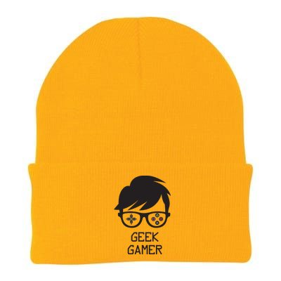 Geek Gamer Gaming Gift For Him Knit Cap Winter Beanie