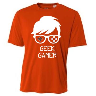 Geek Gamer Gaming Gift For Him Cooling Performance Crew T-Shirt