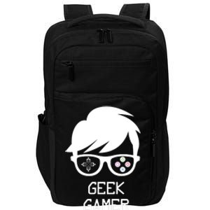 Geek Gamer Gaming Gift For Him Impact Tech Backpack