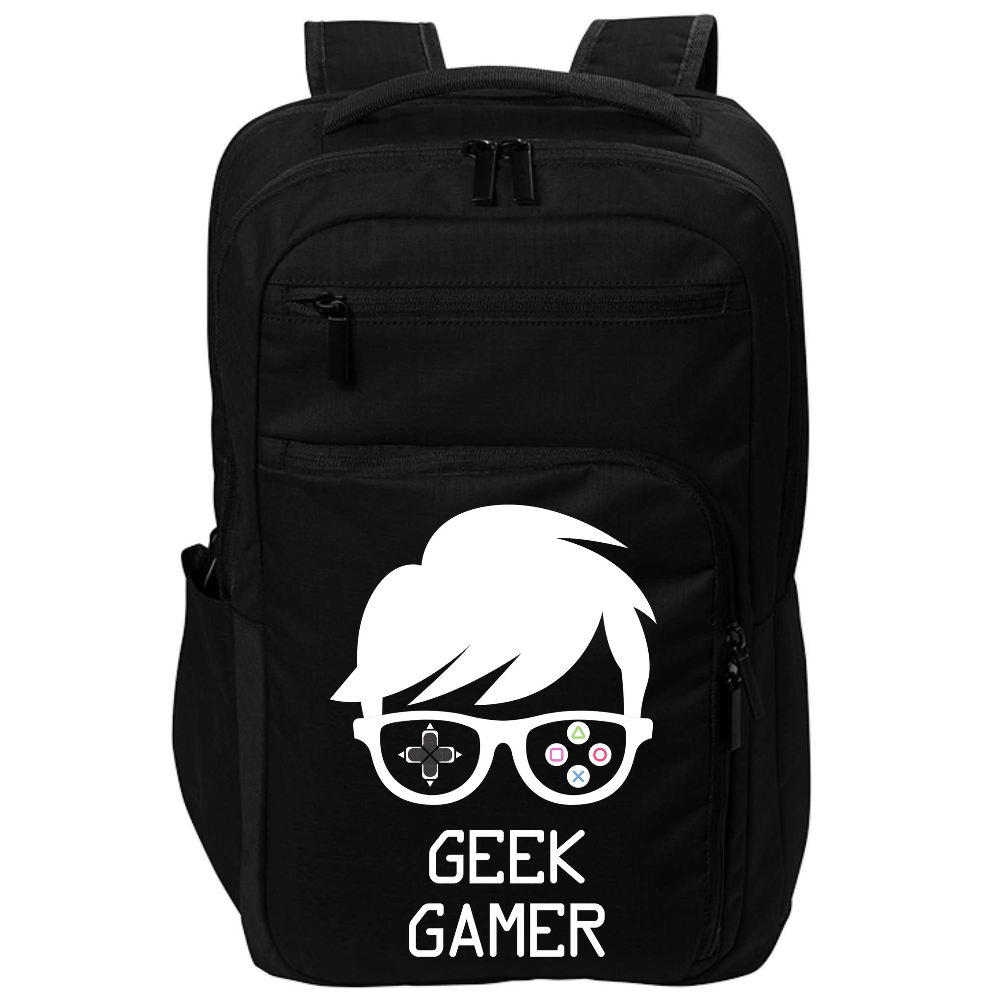 Geek Gamer Gaming Gift For Him Impact Tech Backpack