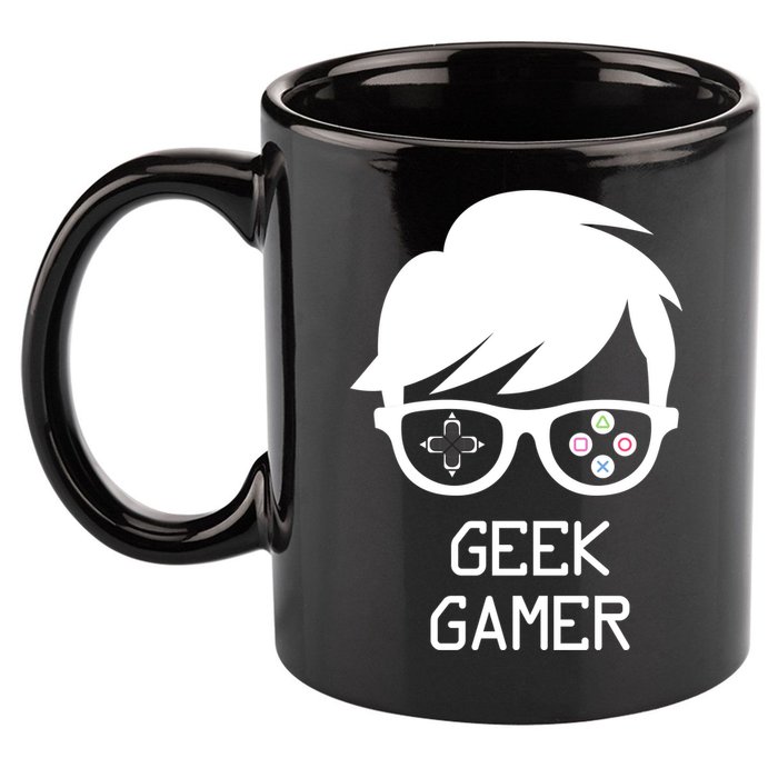 Geek Gamer Gaming Gift For Him 11oz C Handle Ceramic Mug