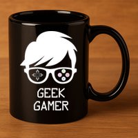 Geek Gamer Gaming Gift For Him 11oz C Handle Ceramic Mug