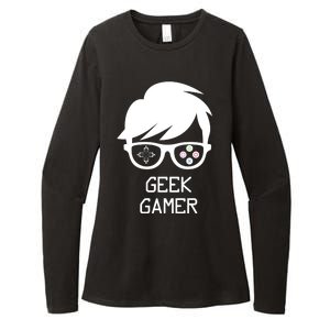 Geek Gamer Gaming Gift For Him Womens CVC Long Sleeve Shirt