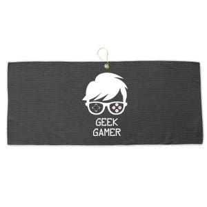 Geek Gamer Gaming Gift For Him Large Microfiber Waffle Golf Towel