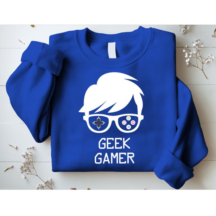 Geek Gamer Gaming Gift For Him Sweatshirt