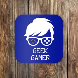 Geek Gamer Gaming Gift For Him Coaster