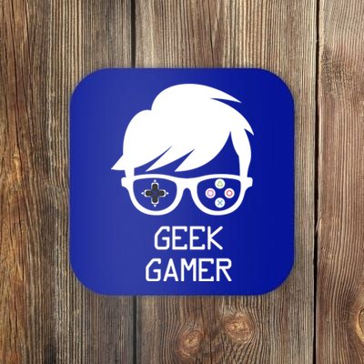 Geek Gamer Gaming Gift For Him Coaster