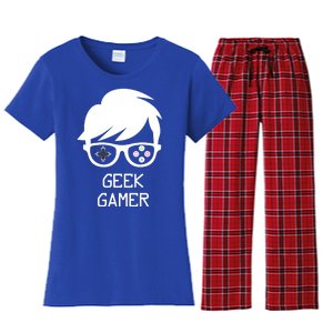 Geek Gamer Gaming Gift For Him Women's Flannel Pajama Set