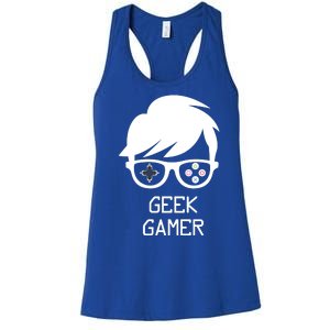 Geek Gamer Gaming Gift For Him Women's Racerback Tank