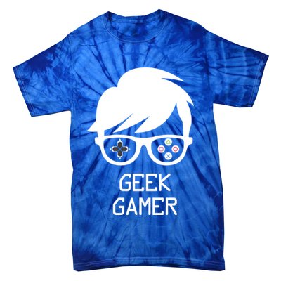 Geek Gamer Gaming Gift For Him Tie-Dye T-Shirt