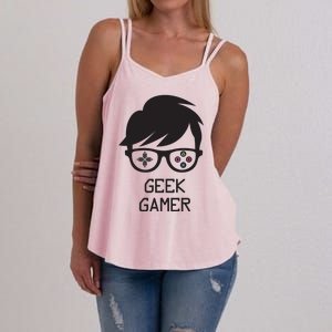 Geek Gamer Gaming Gift For Him Women's Strappy Tank