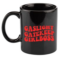 Gaslight Gatekeep Girlboss Apparel 11oz C Handle Ceramic Mug