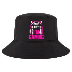 Gamer Girl Gaming I Cant Hear You Im Gaming Video Games Cool Comfort Performance Bucket Hat