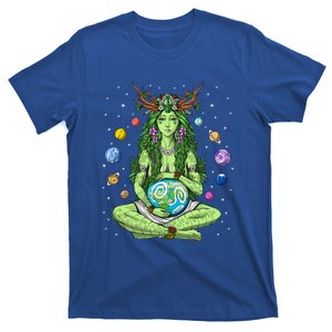 Gaia Greek Goddess Pagan Mother Earth Hippie Nature Witchy Gift T-Shirt