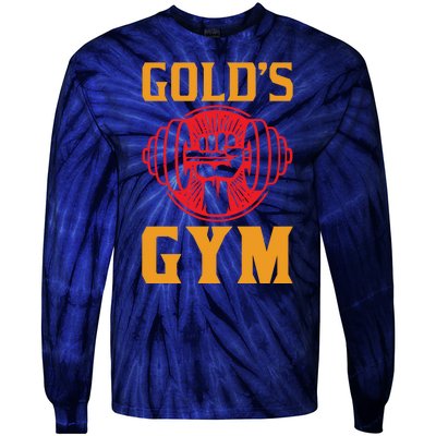 Gold's Gym Tie-Dye Long Sleeve Shirt