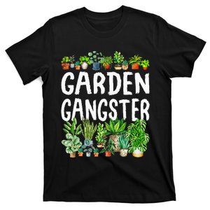 Garden Gangster Gardener Gift Idea T-Shirt