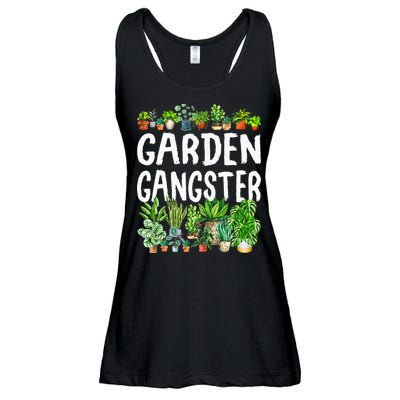 Garden Gangster Gardener Gift Idea Ladies Essential Flowy Tank