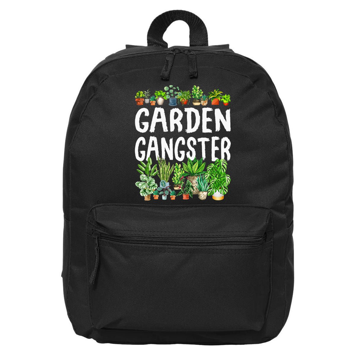 Garden Gangster Gardener Gift Idea 16 in Basic Backpack