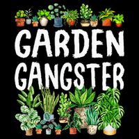 Garden Gangster Gardener Gift Idea 16 in Basic Backpack