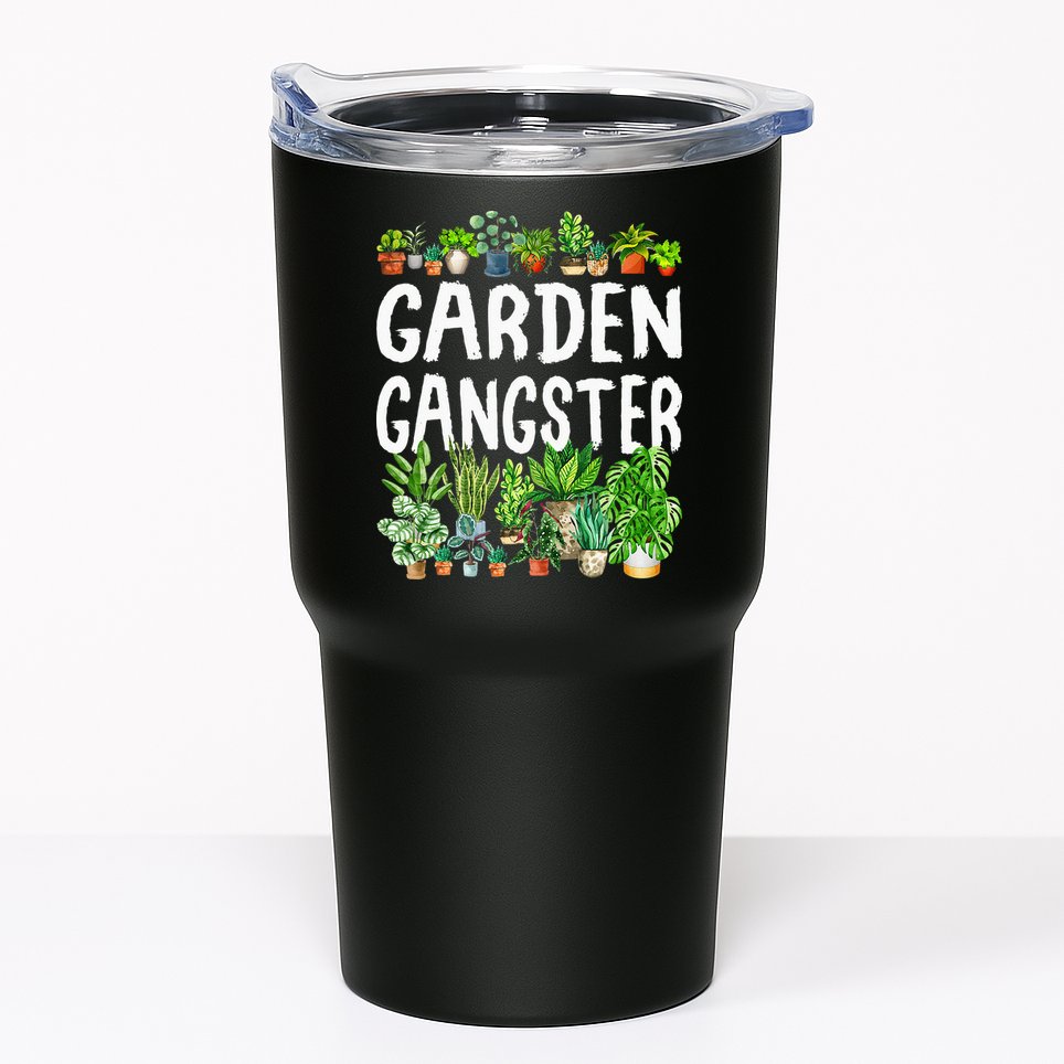 Garden Gangster Gardener Gift Idea Tumbler