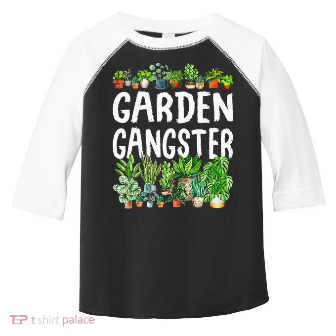 Garden Gangster Gardener Gift Idea Toddler Fine Jersey T-Shirt
