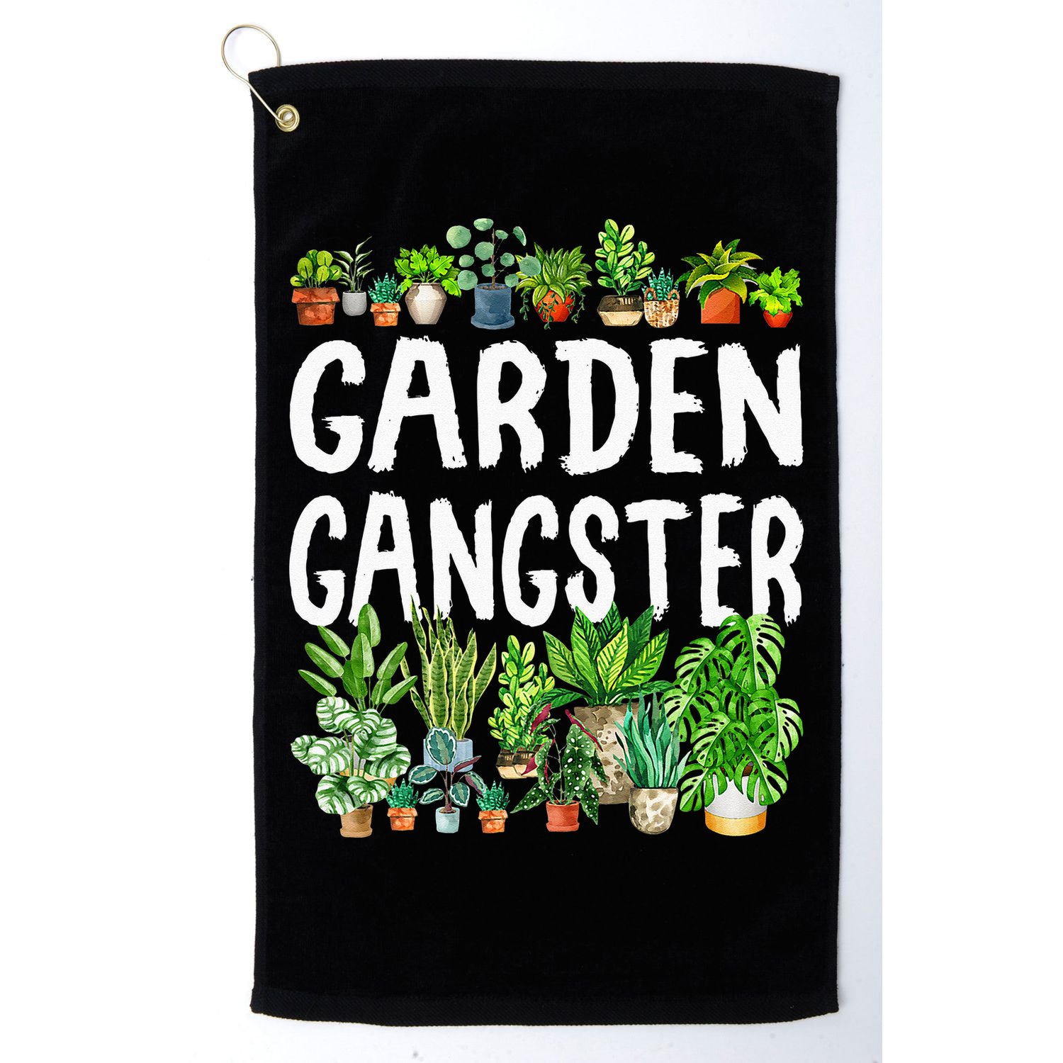 Garden Gangster Gardener Gift Idea Golf Towel