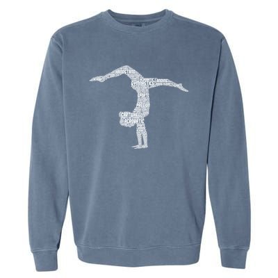 Gymnastics Gymnast Gift Garment-Dyed Sweatshirt