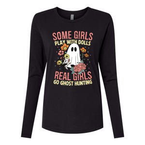 Girl Go Ghost Hunting Paranormal Adventure Ghost Researcher Womens Cotton Relaxed Long Sleeve T-Shirt