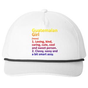 Guatemalan Guatemala Gift Funny Country Roots Descent Funny Gift Snapback Five-Panel Rope Hat