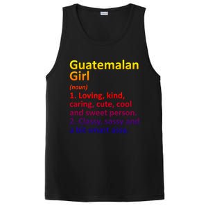 Guatemalan Guatemala Gift Funny Country Roots Descent Funny Gift PosiCharge Competitor Tank