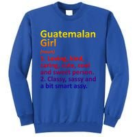 Guatemalan Guatemala Gift Funny Country Roots Descent Funny Gift Tall Sweatshirt