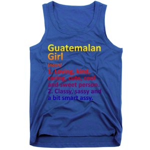 Guatemalan Guatemala Gift Funny Country Roots Descent Funny Gift Tank Top