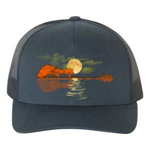 Guitar Great Gift Nature Guitar Lake Shadow Love Yupoong Adult 5-Panel Trucker Hat